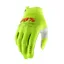100% iTrack Gloves in Fluo Yellow