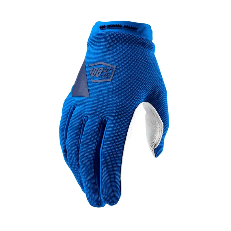 100% Ridecamp Women's Gloves in Blue