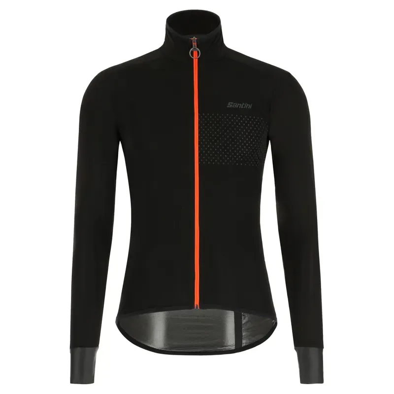 Santini Guard Nimbus Rain Jacket in Black
