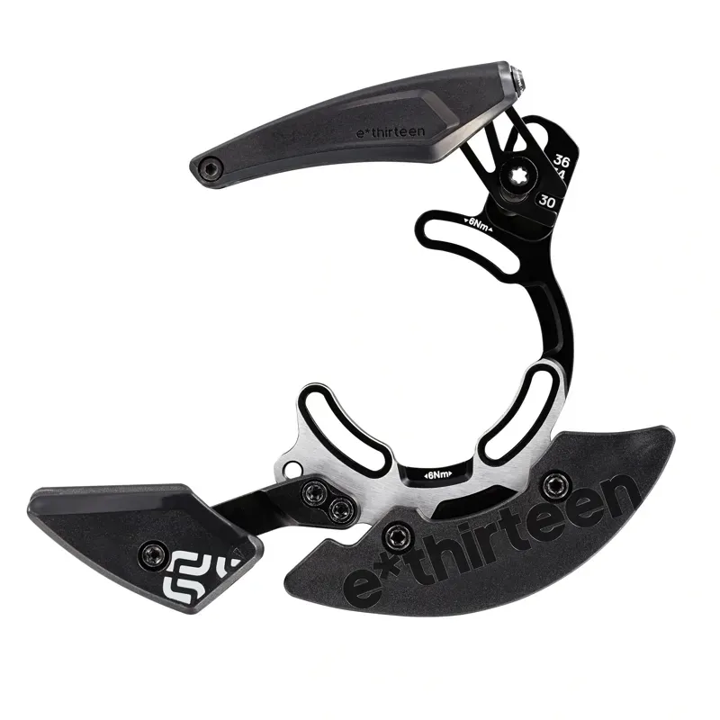 E-Thirteen ISCG-05 Vario 30-36-tooth DH Chainguide in Black