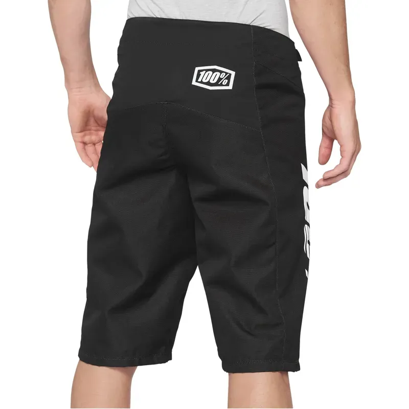 100% R-Core Downhill Shorts in Black-1