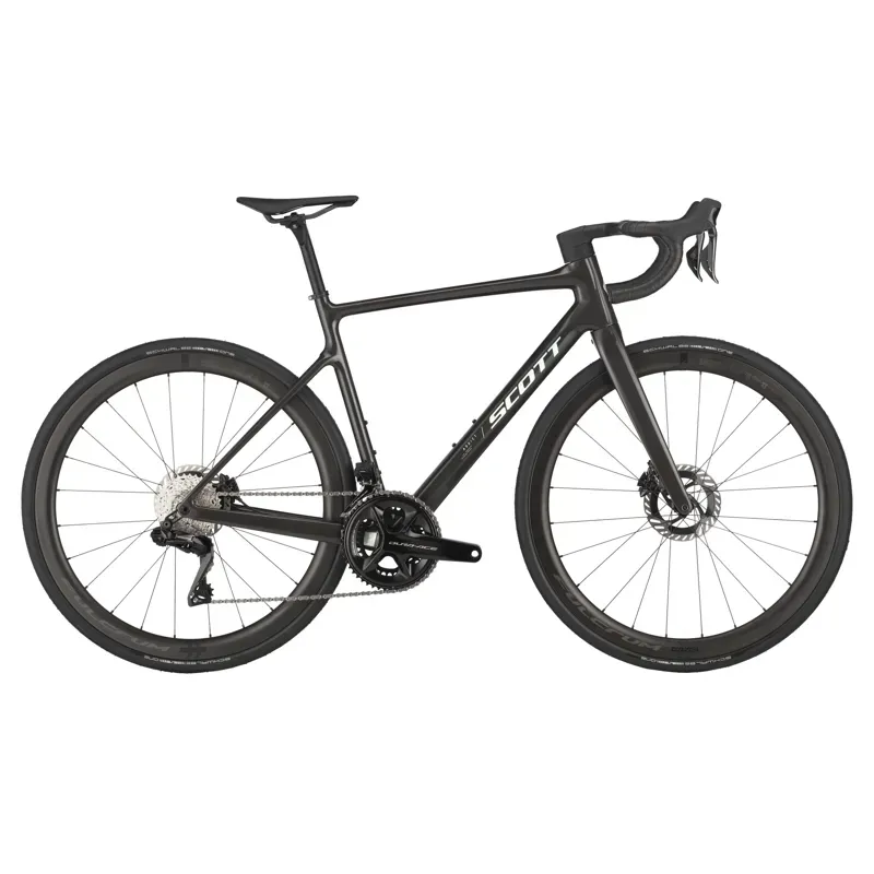 Scott Addict 10 Endurance Road Bike In Carbon Black