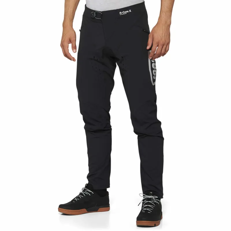 100% R-Core X Pants in Black/Silver