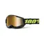 100% Strata 2 True Gold Mirror Lens Goggles in Solar Eclipse