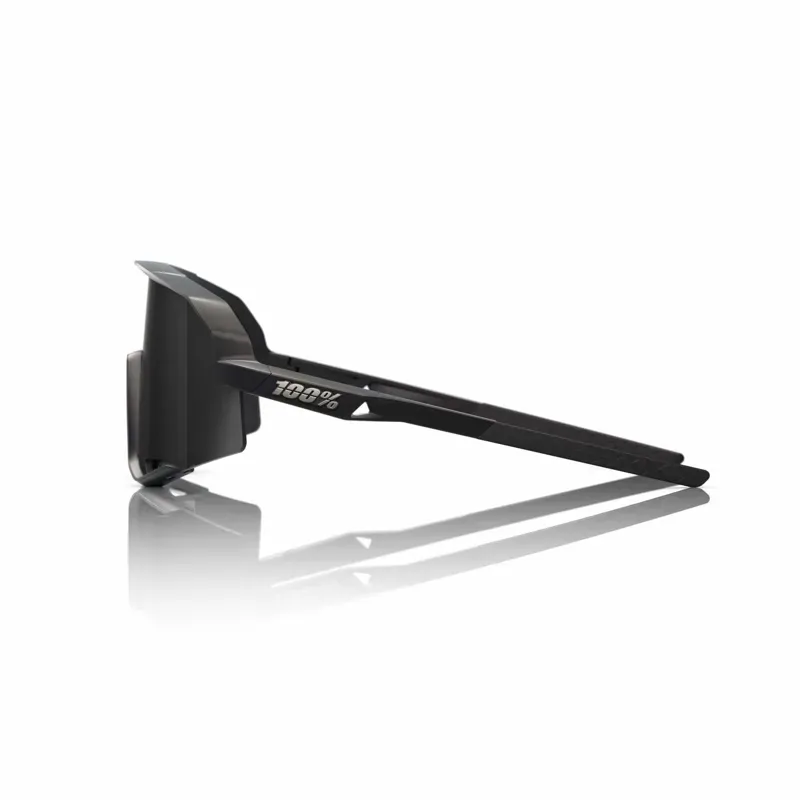 100% Slendale Smoke Lens Glasses in Black-1