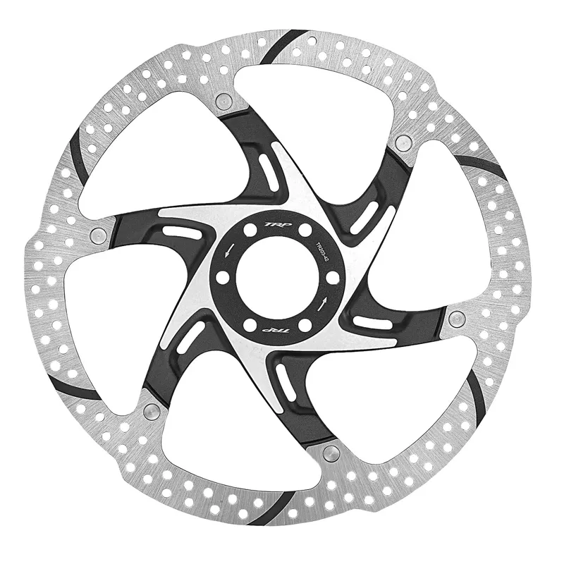 TRP R2 6-bolt 1-piece 1.8/160mm Thick Rotor in Silver-1