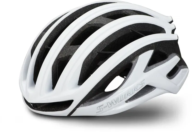 Specialized S-Works Prevail II with Angi Road Helmet in White