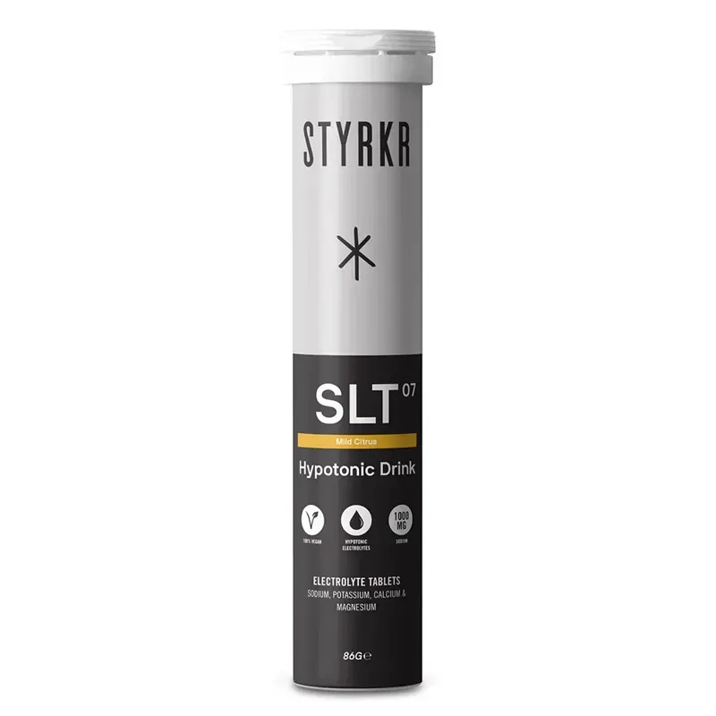 STYRKR - SLT07 Hypotonic 1000Mg Sodium Hydration 12 Tablets in Mild Citrus