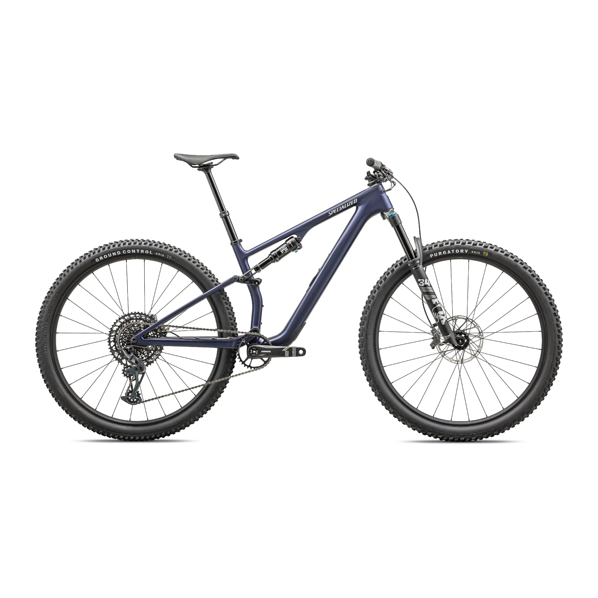 Specialized Epic EVO Comp Mountain Bike In Satin Blue Onyx/Dune
