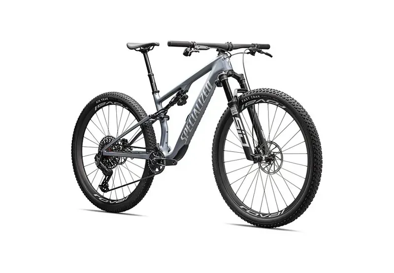 Specialized Epic 8 Pro XC Mountain Bike in Metallic Glacial Pearl/White Silver-2