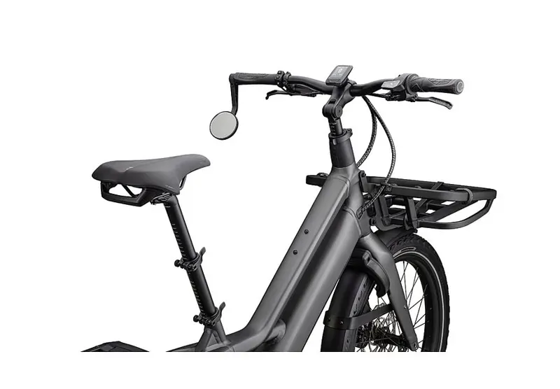 Specialized Turbo Porto Long Tail Cargo Electric Bike in Smoke/Black-4