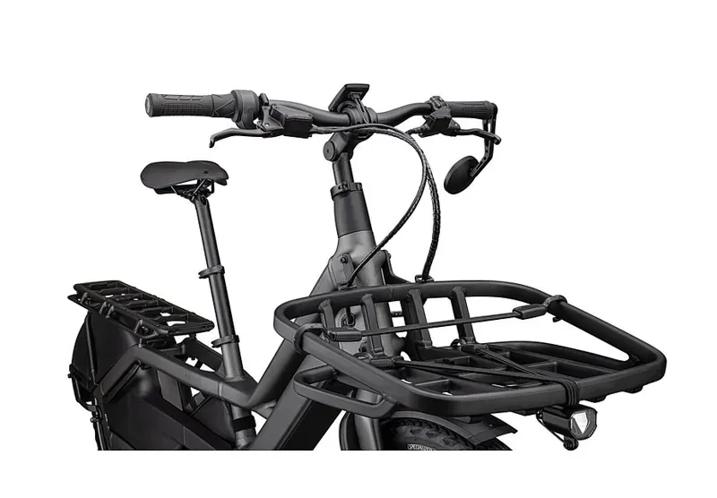 Specialized Turbo Porto Long Tail Cargo Electric Bike in Smoke/Black-5