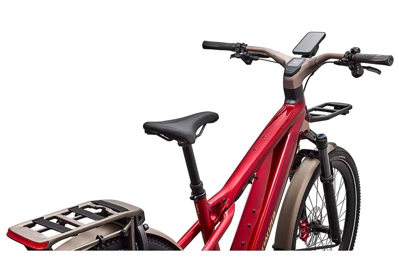 Specialized Turbo Vado 3 X 6.0 in eHybrid Bike Ruby/Gold Foil-4