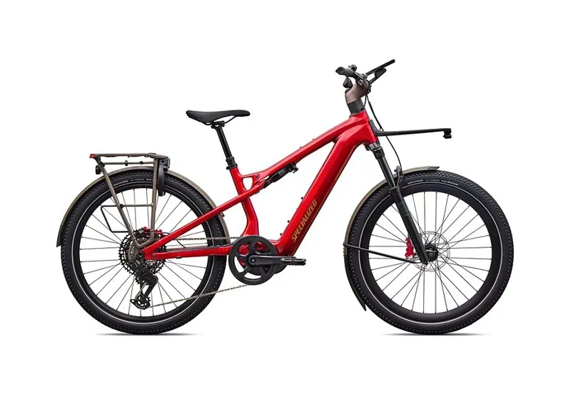 Specialized Turbo Vado 3 X 6.0 in eHybrid Bike Ruby/Gold Foil-1
