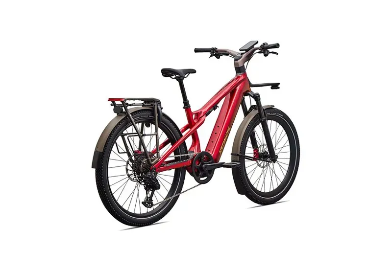 Specialized Turbo Vado 3 X 6.0 in eHybrid Bike Ruby/Gold Foil-3