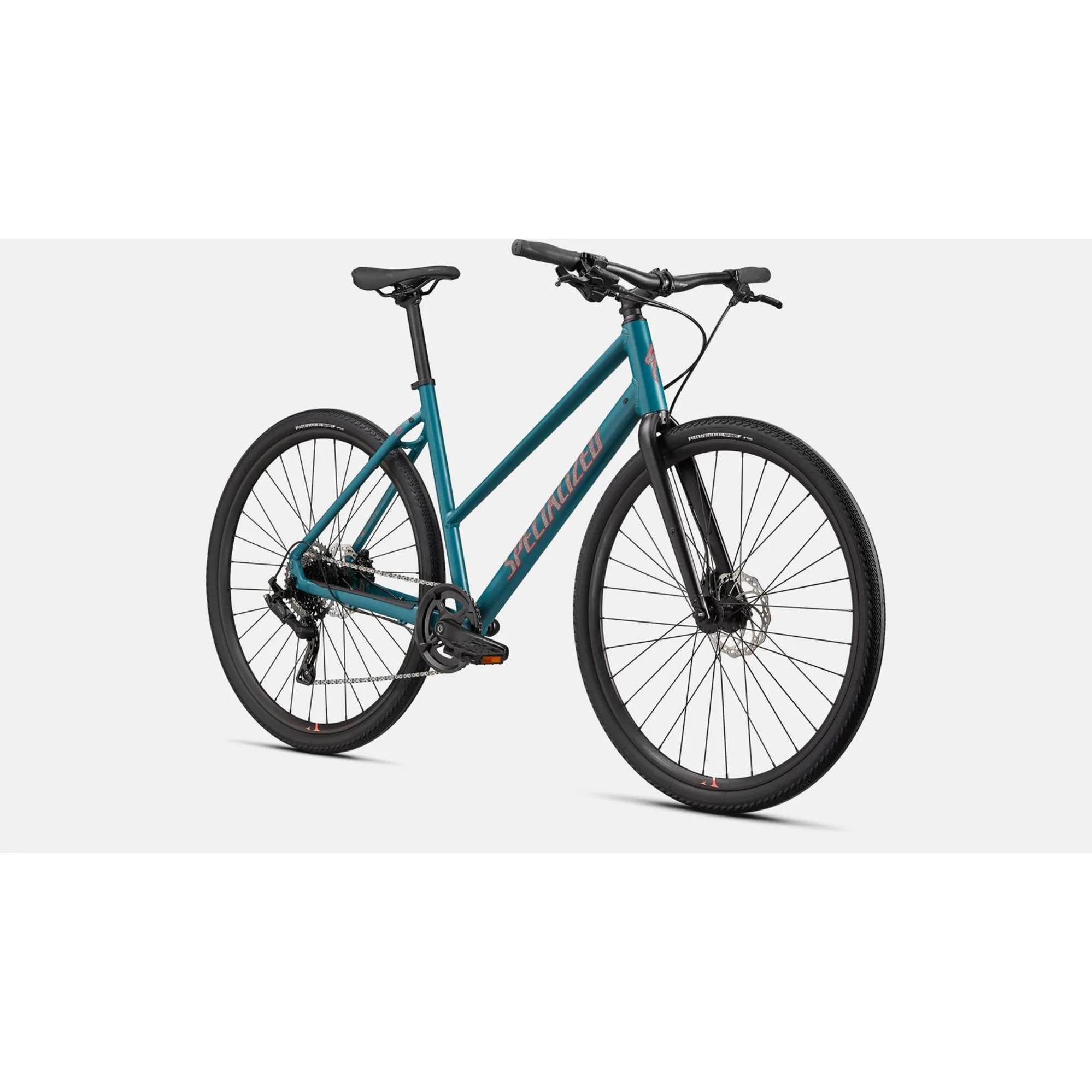 Specialized Sirrus X 2.0 Step Through Hybrid Bike in Dusty Torquo