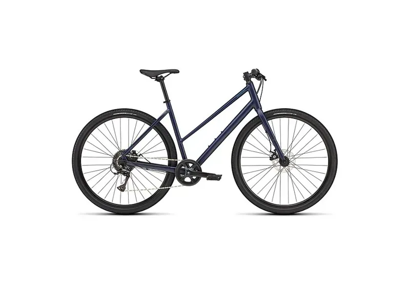 Specialized Sirrus X 1.0 Step Through in Marine/Grey Blue