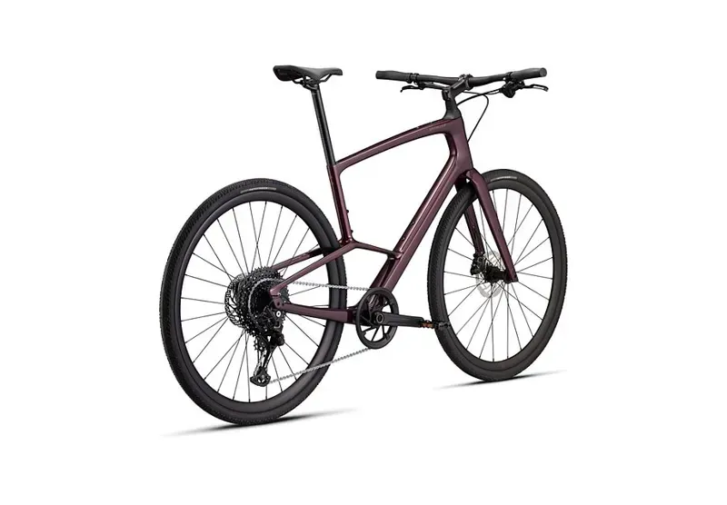 Specialized Sirrus X 5.0 Hybrid Bike in Gloss Bordeaux Metallic/Gold-3