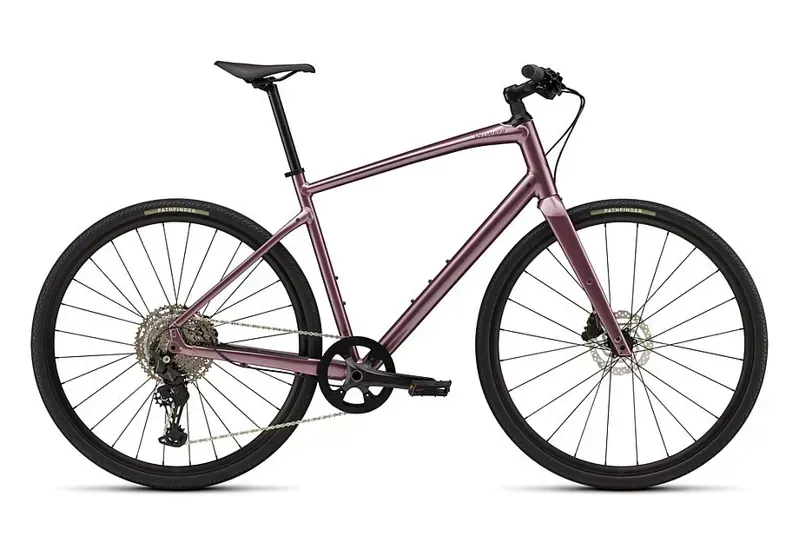 Specialized Sirrus X 4.0 Hybrid Bike in Gloss Quartz Metallic-1