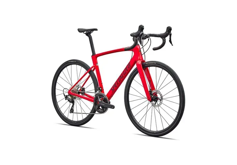 Specialized Roubaix SL8 Sport Road Bike in Vivid Red/Obsidian-3