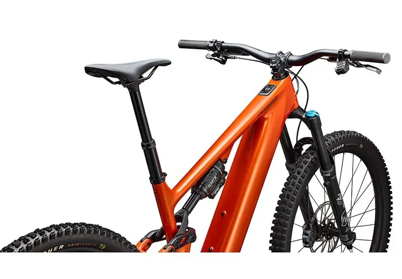 Specialized Turbo Levo 4 Comp in Orange Over Silver/Dark Navy-4
