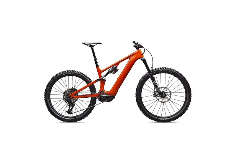 Specialized Turbo Levo 4 Comp in Orange Over Silver/Dark Navy