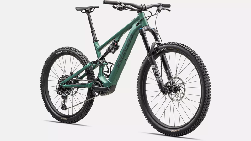 Specialized Turbo Levo SL Comp Alloy in Satin Pine Green/Forest Green-1