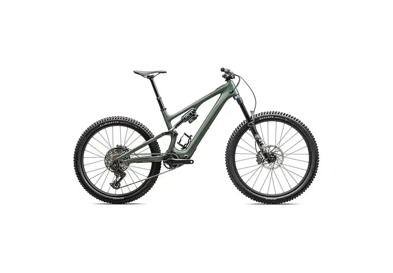 Specialized Turbo Levo SL Comp eMountain Bike in Cypress Metallic/Cypress/Dark Moss Green