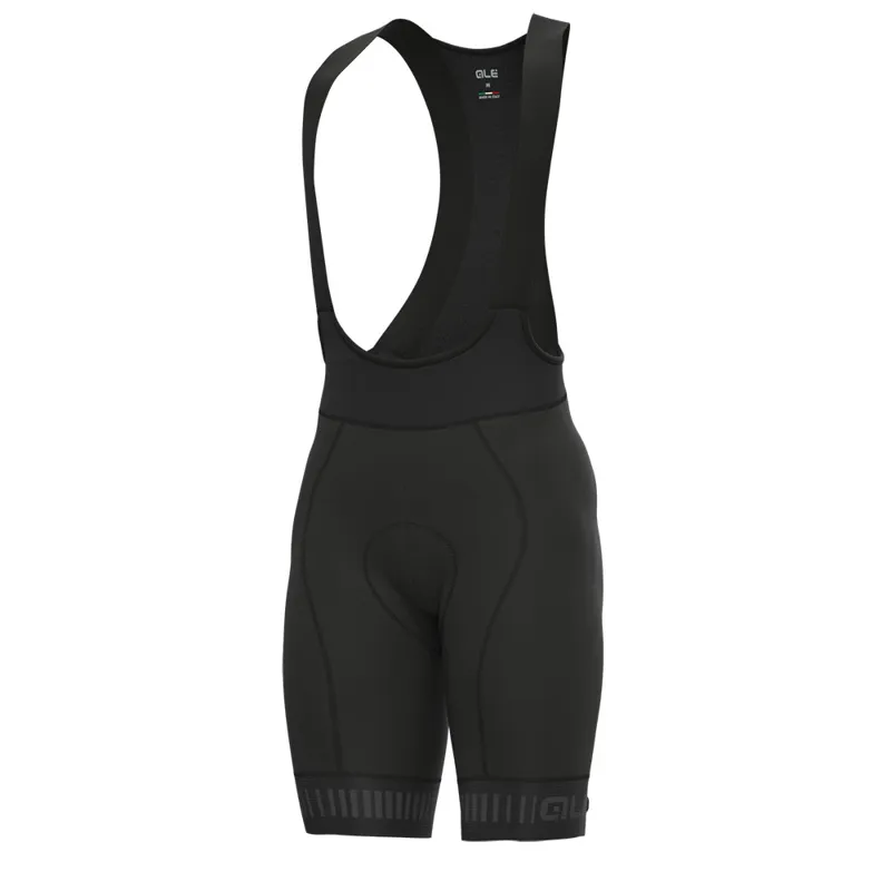 Ale Strada PR-R Bibshorts Black-Grey