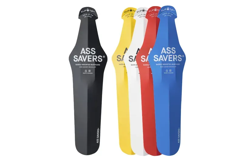 Ass Savers Regular Mudguard in Black