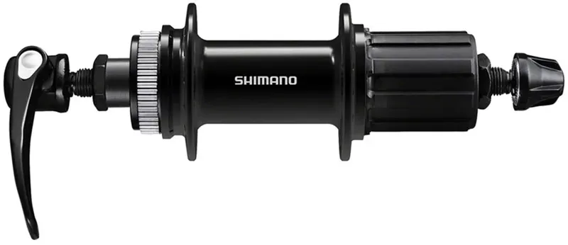 Shimano Deore FH-QC400-HM QR 135mm CL DB HG10 32-hole Rr. Hub in Black