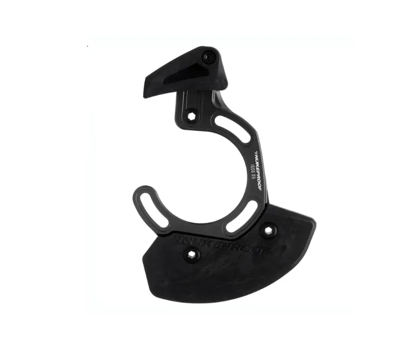 Nukeproof ISCG 28-36-tooth Top Guide with Bash Guard in Black
