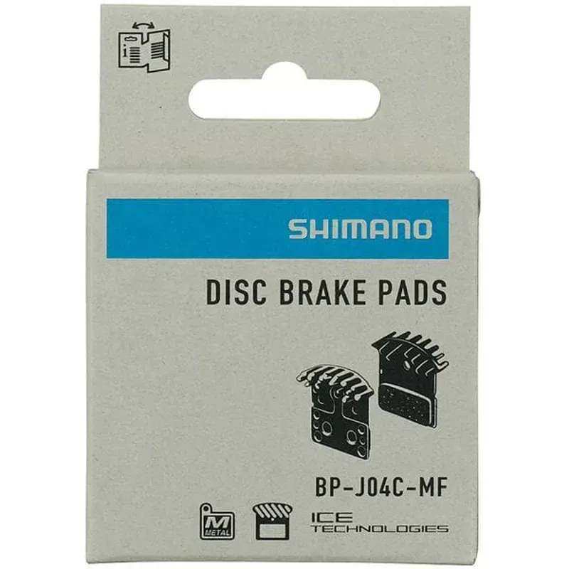 Shimano J04C Finned Pads Metal Sintered Stainless Back-2