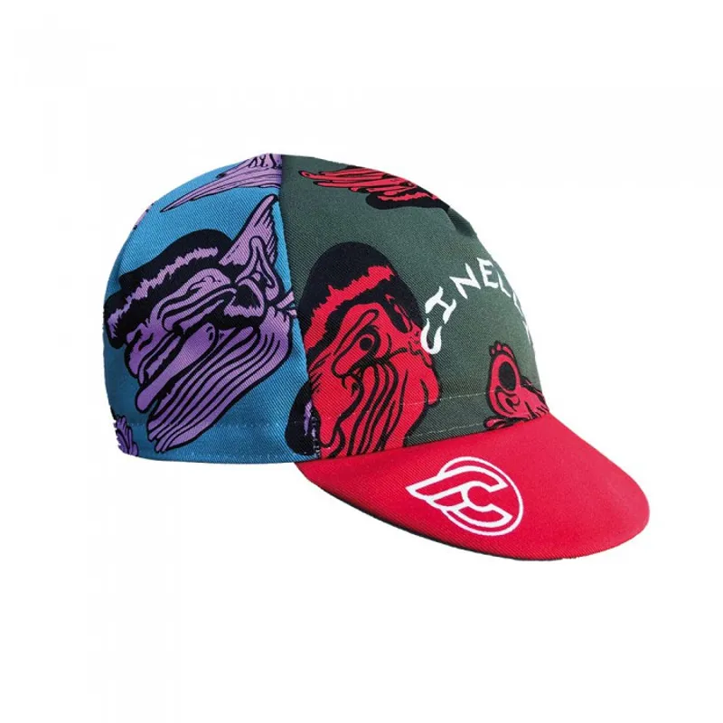 Cinelli Stevie Gee Melt Faces Cap in Red