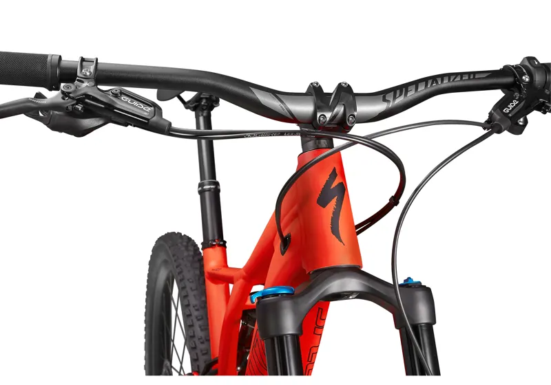 Specialized Turbo Levo SL Comp Electric FS Mountain Bike in Red-4