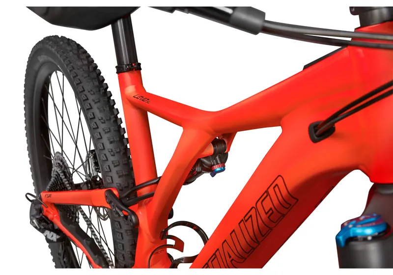 Specialized Turbo Levo SL Comp Electric FS Mountain Bike in Red-3