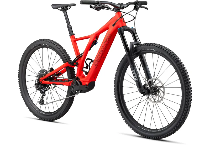 Specialized Turbo Levo SL Comp Electric FS Mountain Bike in Red-1