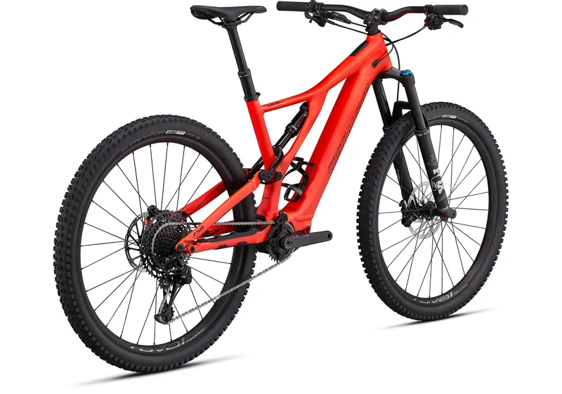 Specialized Turbo Levo SL Comp Electric FS Mountain Bike in Red-5