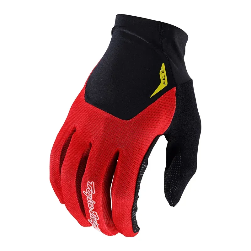 Troy Lee Designs Ace Gloves in Mono Red
