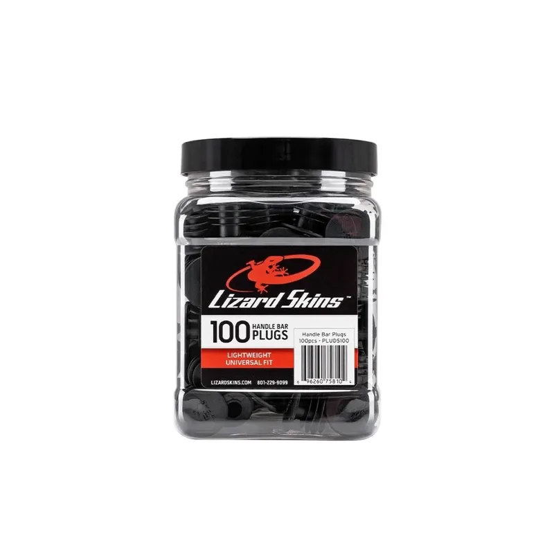 Lizard Skins Bar End Plugs Single in Black