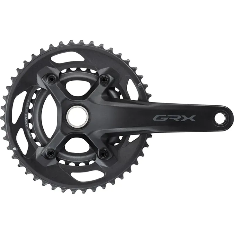 Shimano GRX FC-RX600 46/30 Double 10-speed Chainset in Black