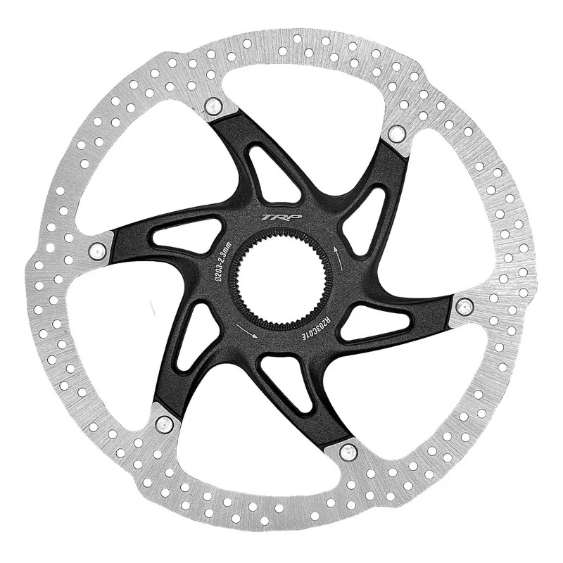TRP R2 6-bolt 1-piece 1.8/160mm Thick Rotor in Silver-4