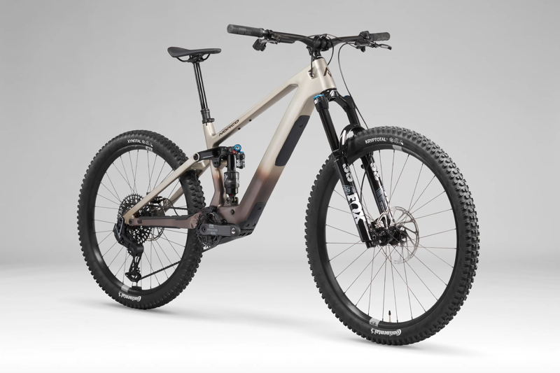 Norco Fluid VLT C1 Electric Mullet Bike in Silver-1