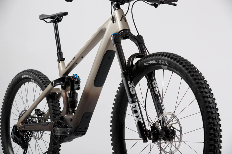 Norco Fluid VLT C1 Electric Mullet Bike in Silver-2