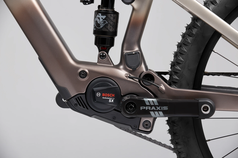 Norco Fluid VLT C1 Electric Mullet Bike in Silver-7