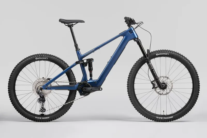 Norco Fluid VLT C3 Electric Mullet Bike in Blue