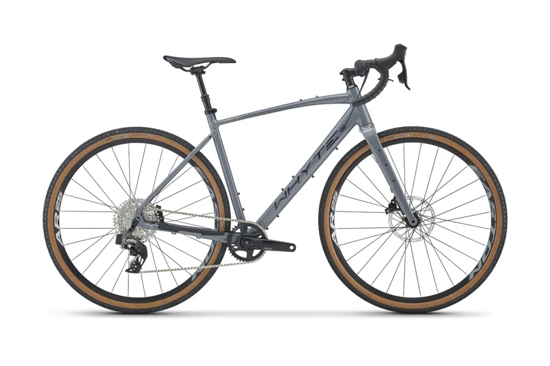 Whyte Gisburn Gravel Bike in Grey/Black Grey