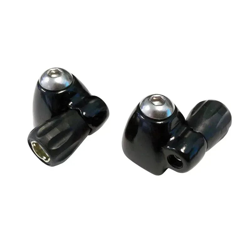 ID Downtube Cover Adjusters in Black
