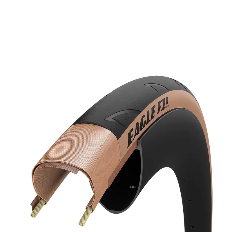 Goodyear Eagle F1 R 700x32c Tubeless Complete Tire in Tan