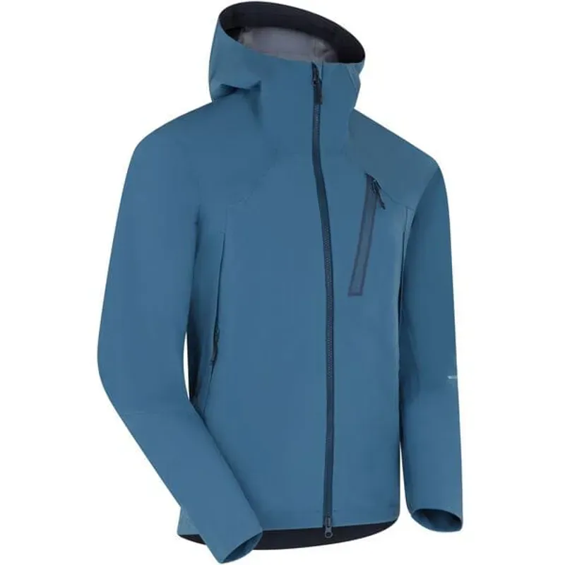 Madison DTE 3-Layer Men's Waterproof Jacket In Lake Blue-1